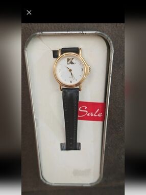 Elegant 1990s Vintage Kmart Logo Ladies Watch